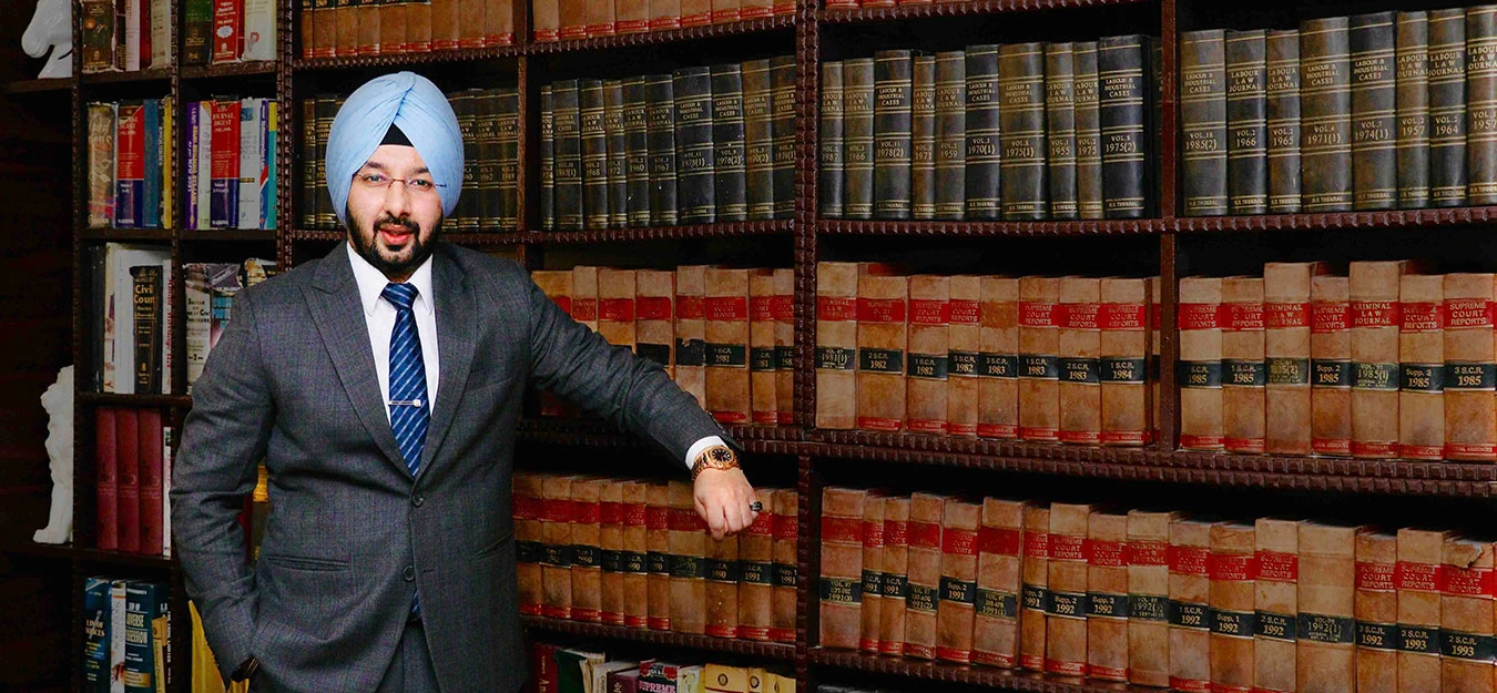 Karan S. Thukral in the firm's law library