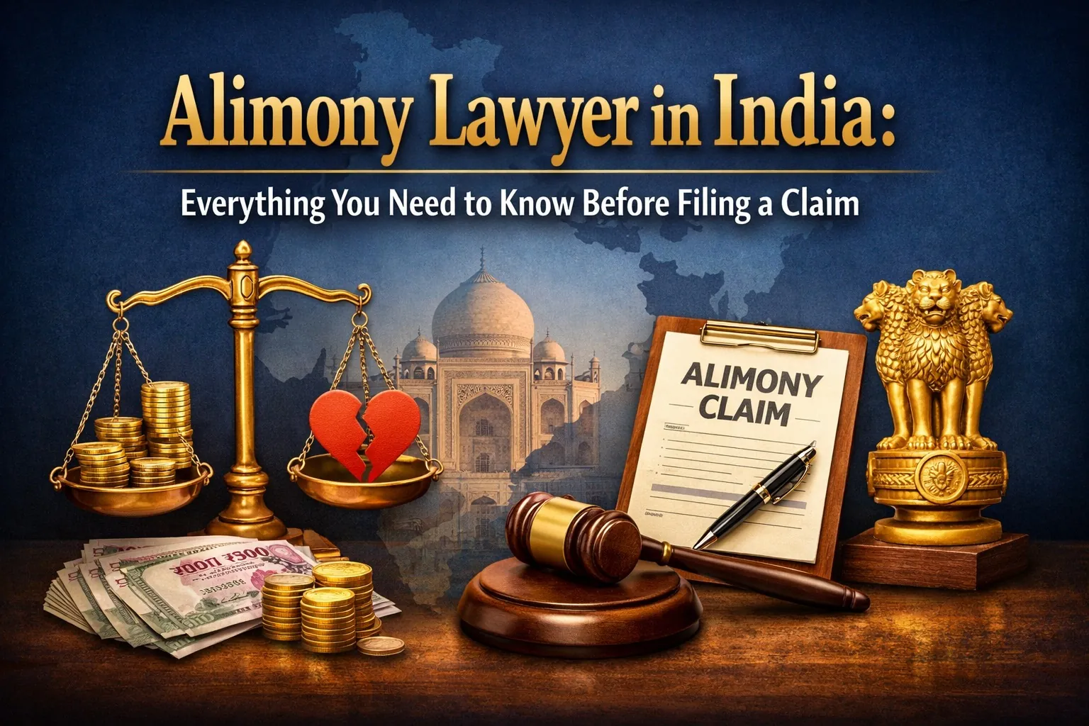 Alimony Lawyer in India: Laws, Eligibility & Calculation