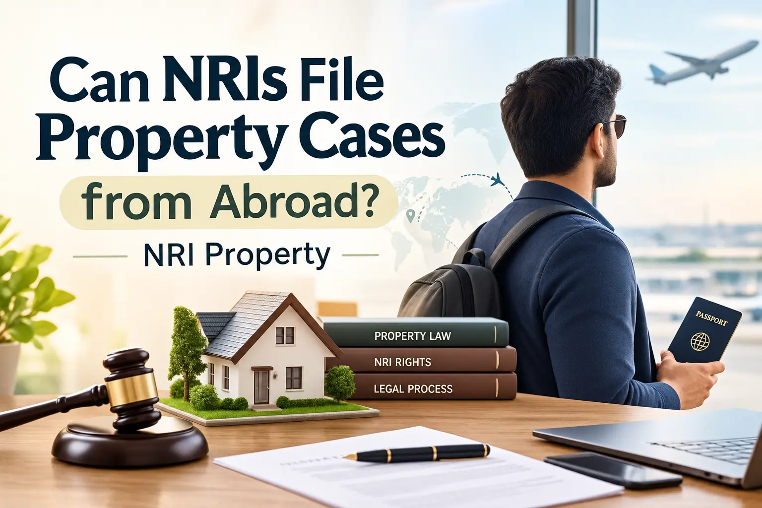 Can NRIs File Property Cases from Abroad? | NRI Property